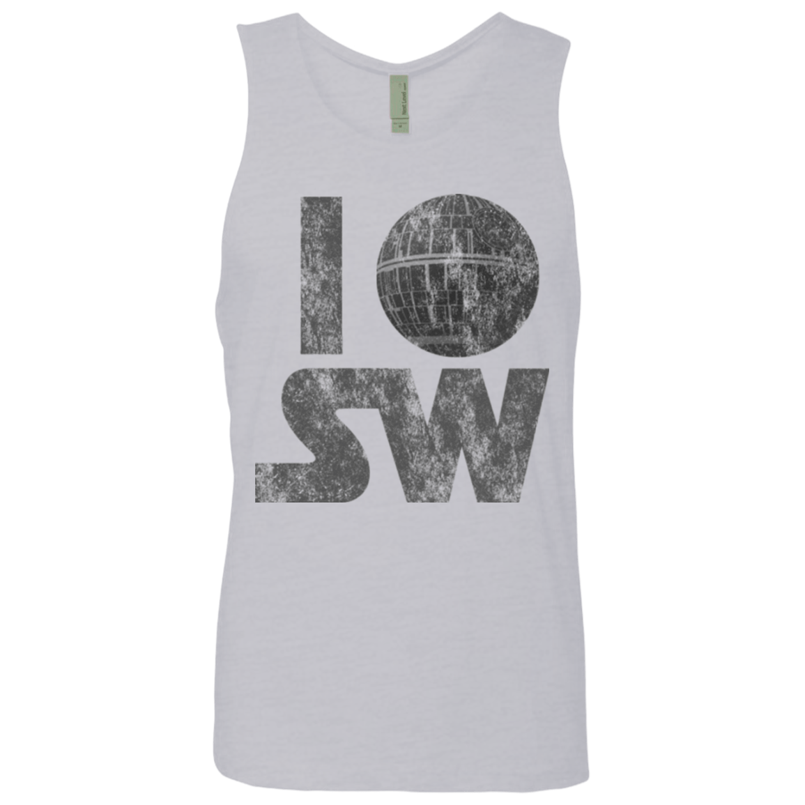 T-Shirts Heather Grey / Small I Deathstar SW Men's Premium Tank Top