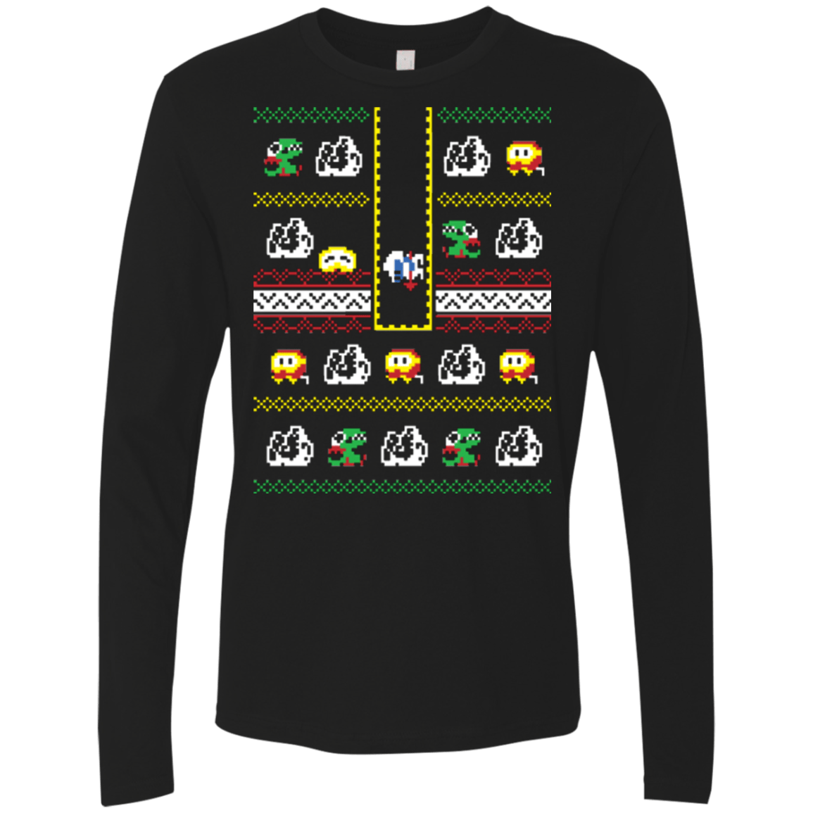 T-Shirts Black / Small I Dig Christmas Men's Premium Long Sleeve