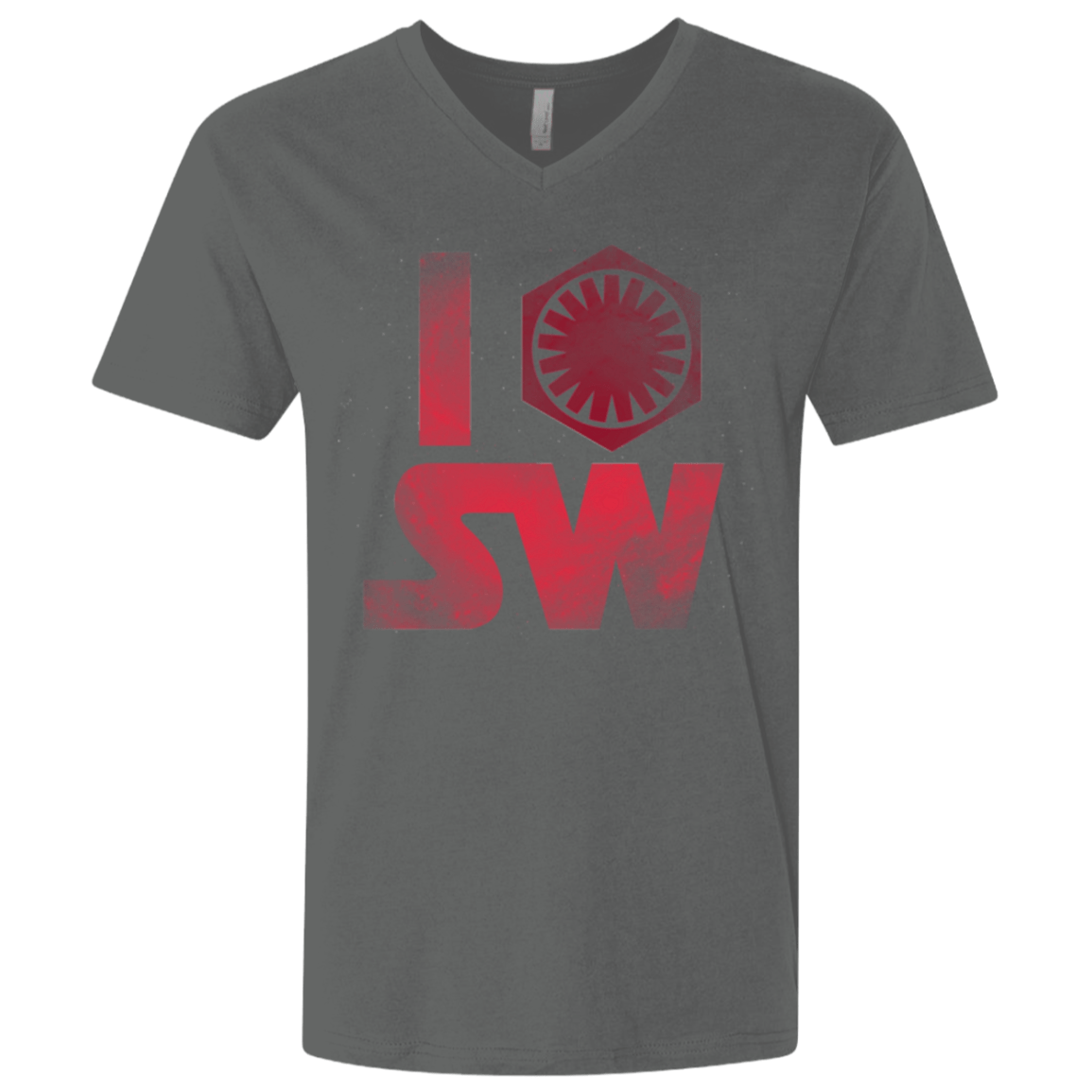 T-Shirts Heavy Metal / X-Small I First Order SW Men's Premium V-Neck