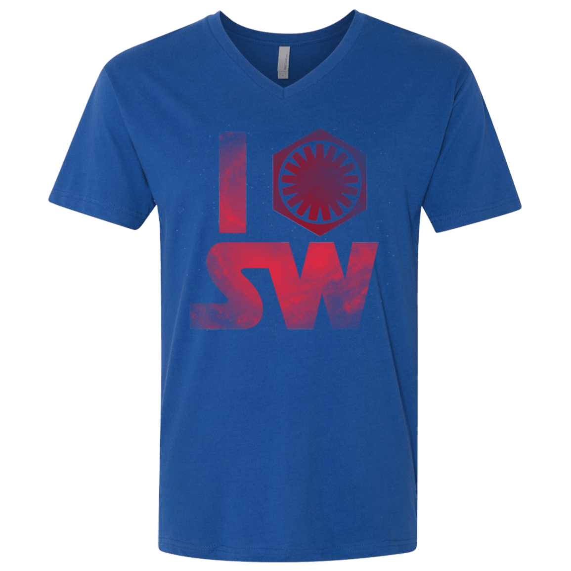 T-Shirts Royal / X-Small I First Order SW Men's Premium V-Neck