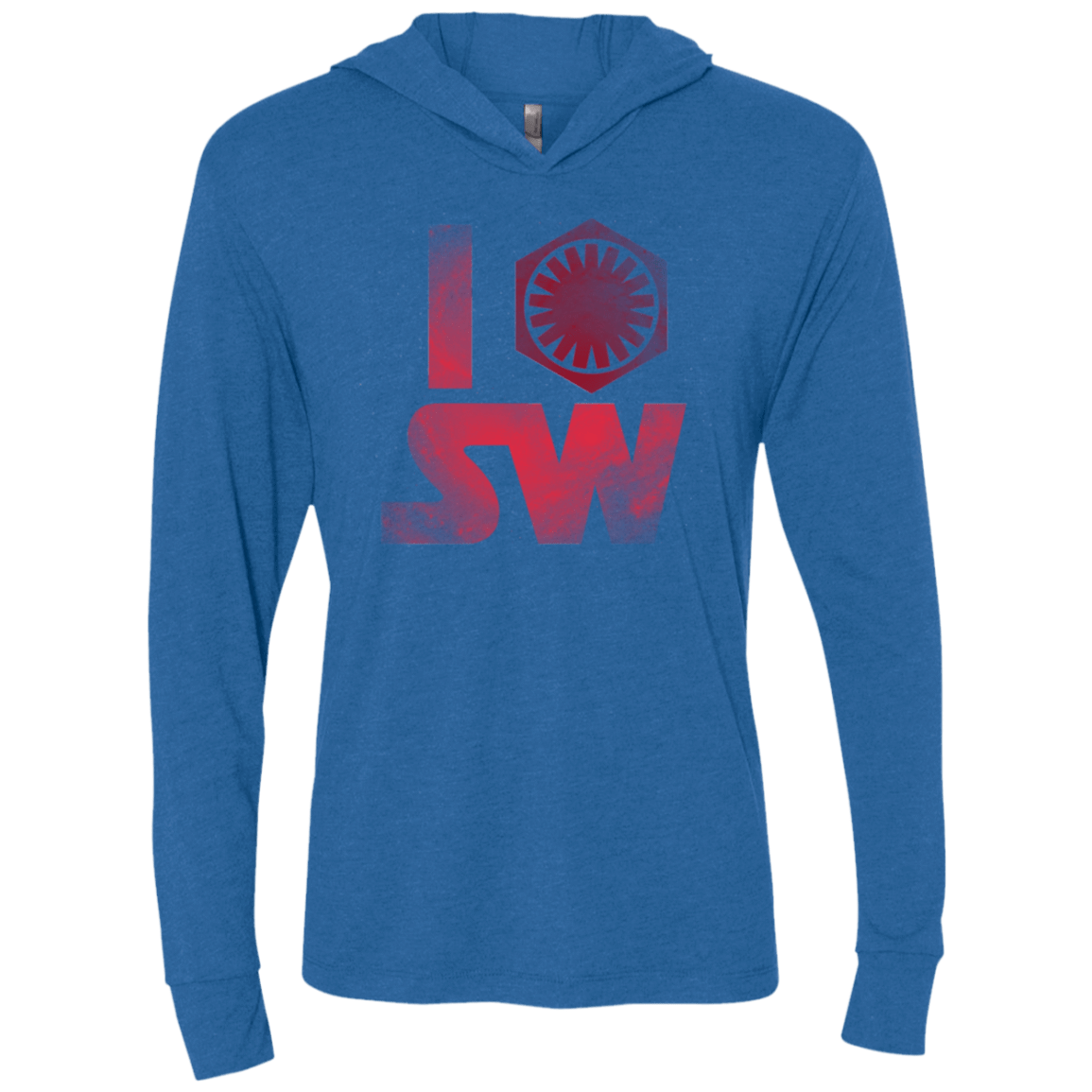 T-Shirts Vintage Royal / X-Small I First Order SW Triblend Long Sleeve Hoodie Tee