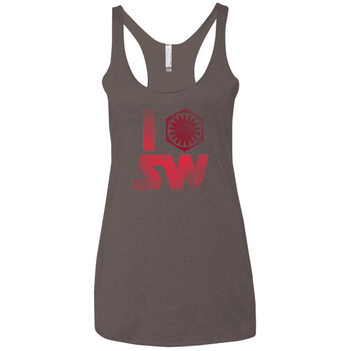 T-Shirts Macchiato / X-Small I First Order SW Women's Triblend Racerback Tank