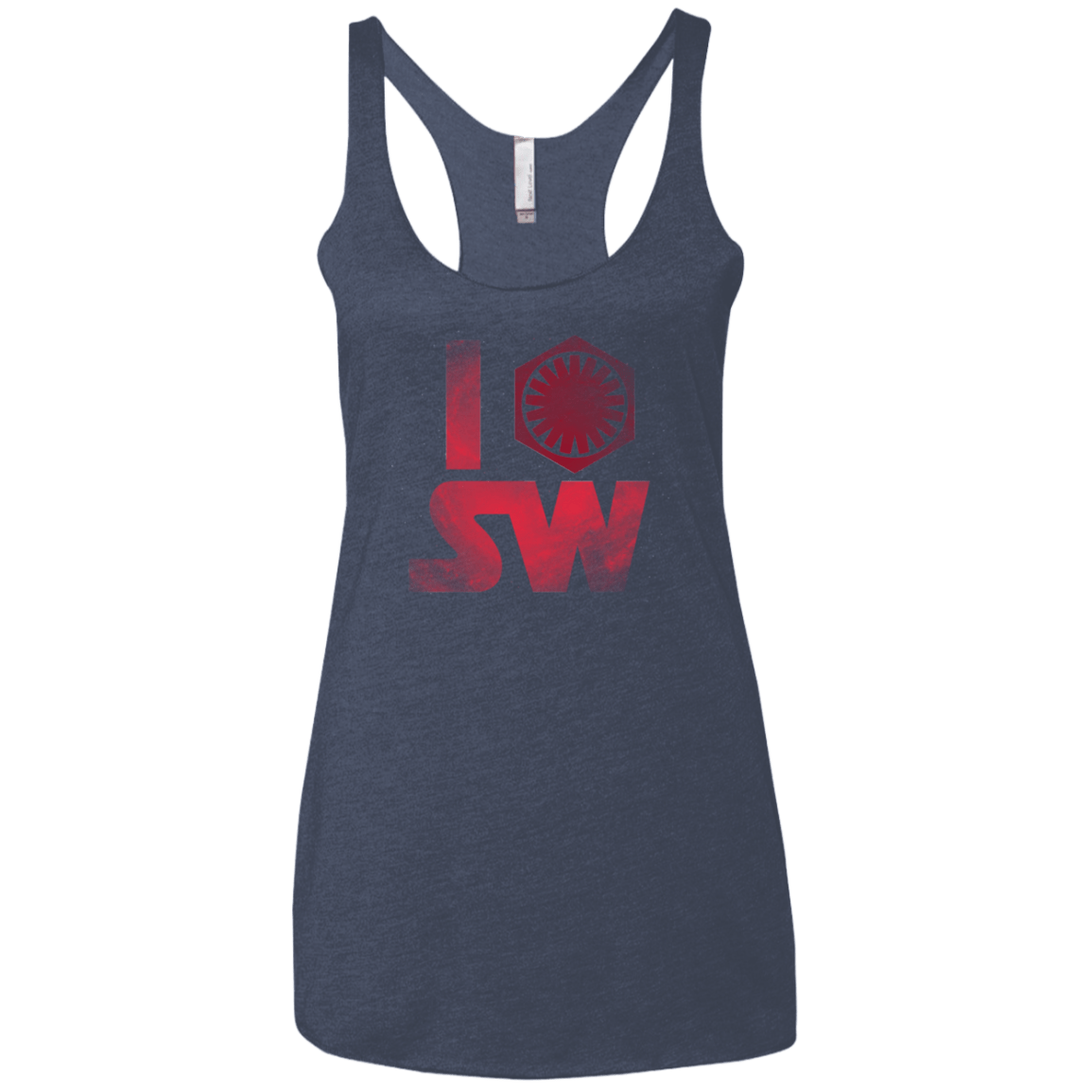 T-Shirts Vintage Navy / X-Small I First Order SW Women's Triblend Racerback Tank