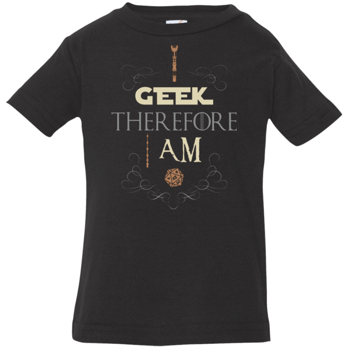 T-Shirts Black / 6 Months I GEEK (1) Infant PremiumT-Shirt