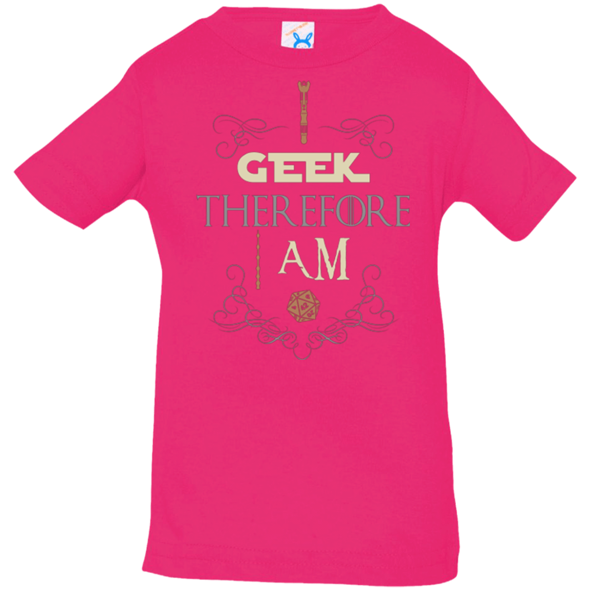 T-Shirts Hot Pink / 6 Months I GEEK (1) Infant PremiumT-Shirt