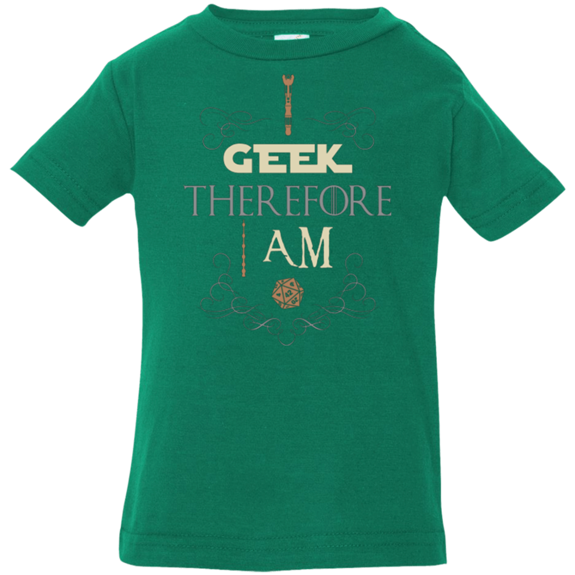 T-Shirts Kelly / 6 Months I GEEK (1) Infant PremiumT-Shirt