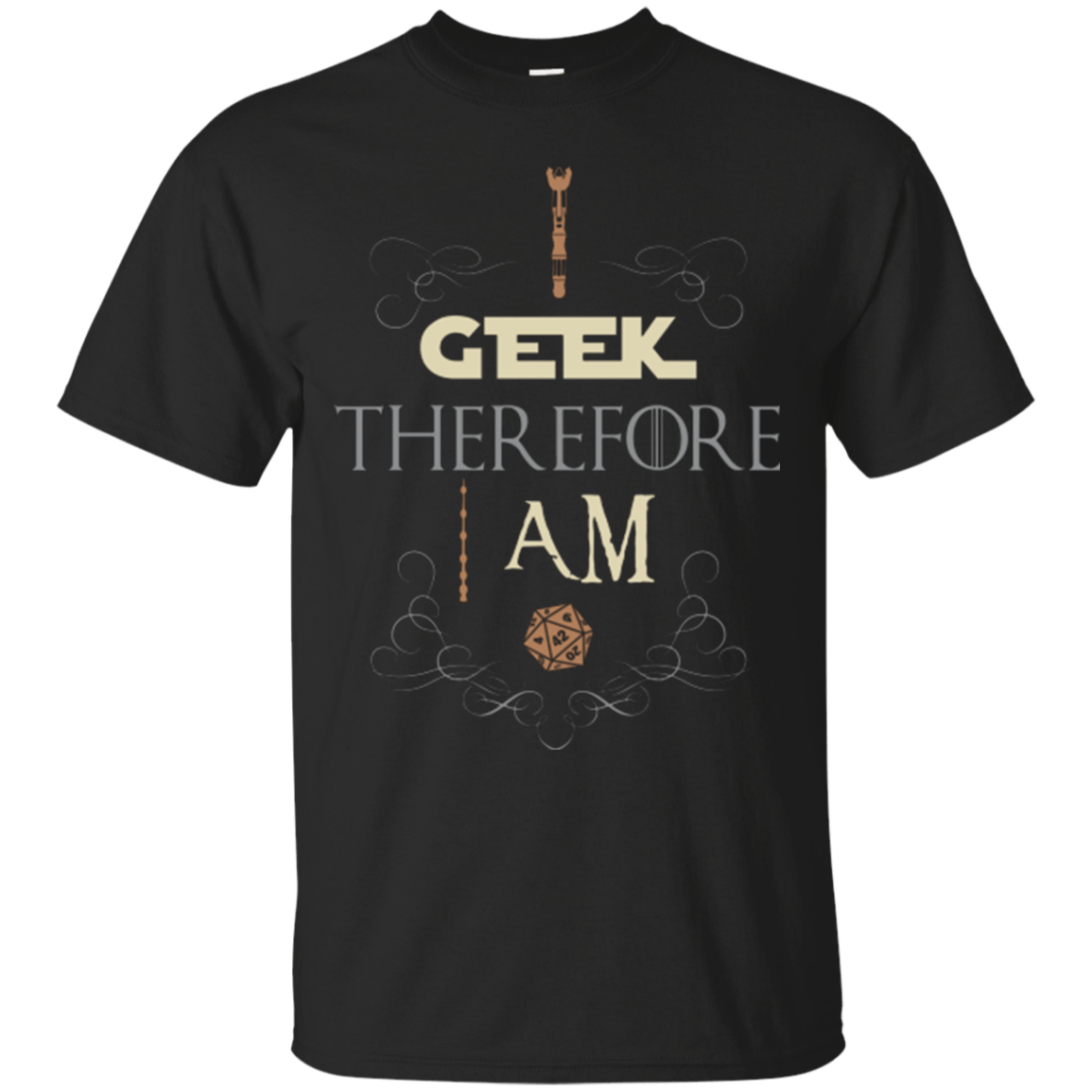 T-Shirts Black / Small I GEEK (1) T-Shirt