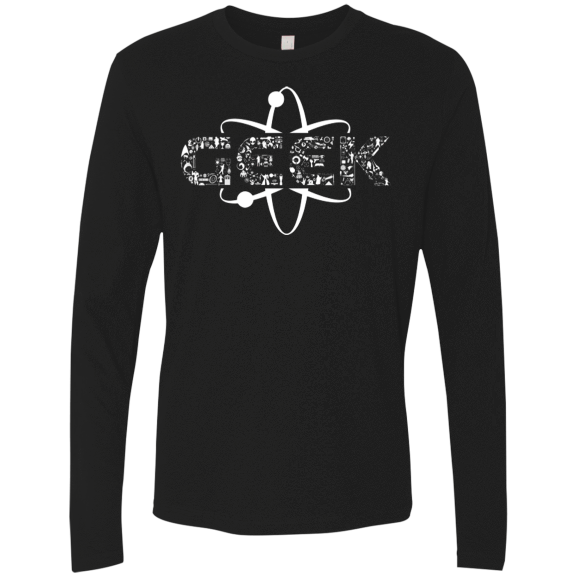T-Shirts Black / Small I Geek Men's Premium Long Sleeve