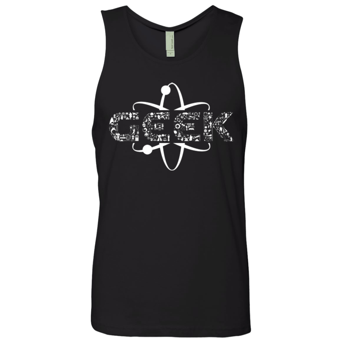 T-Shirts Black / Small I Geek Men's Premium Tank Top