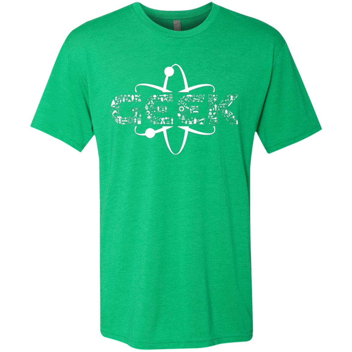 T-Shirts Envy / Small I Geek Men's Triblend T-Shirt