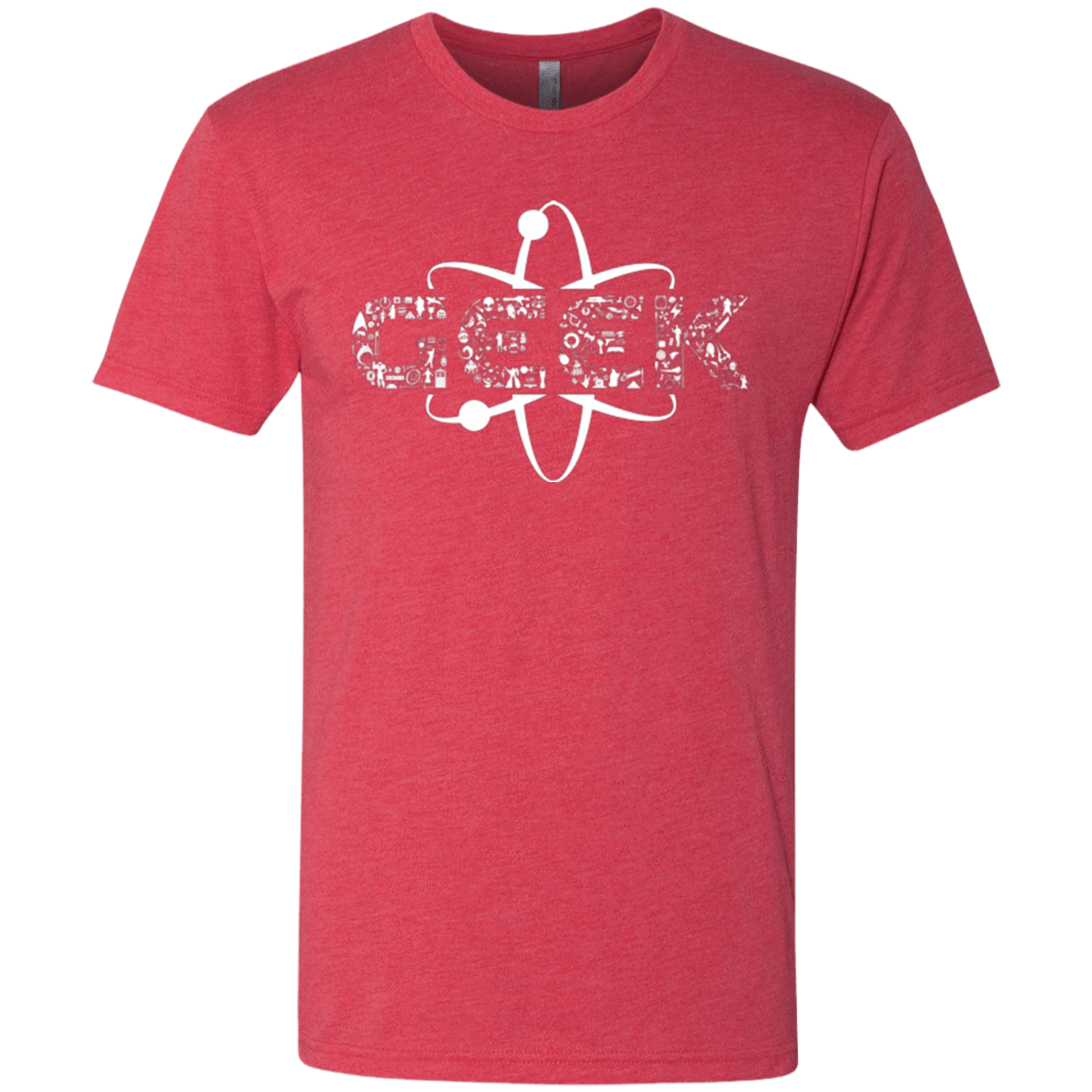 T-Shirts Vintage Red / Small I Geek Men's Triblend T-Shirt