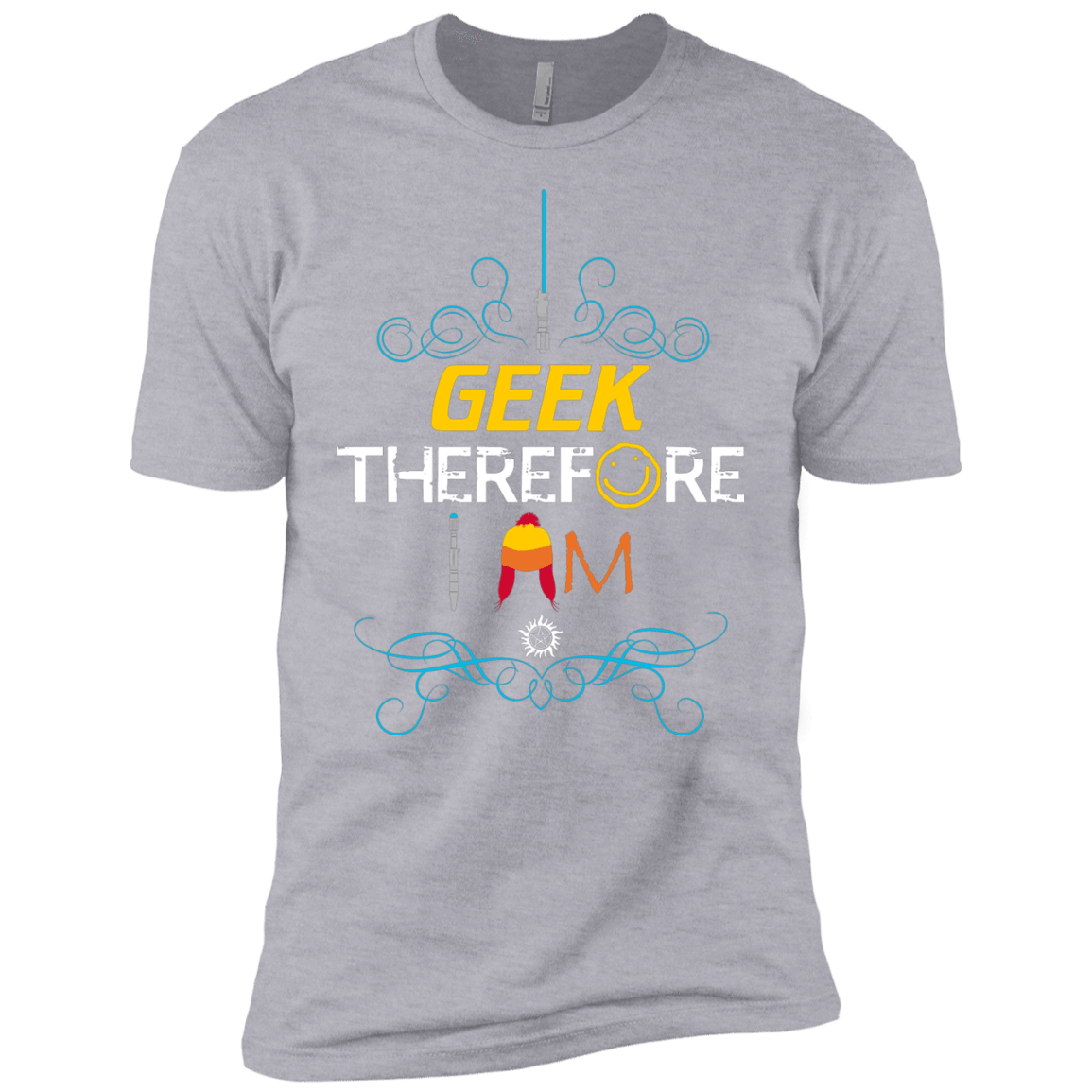 T-Shirts Heather Grey / YXS I GEEK vol 2 Boys Premium T-Shirt