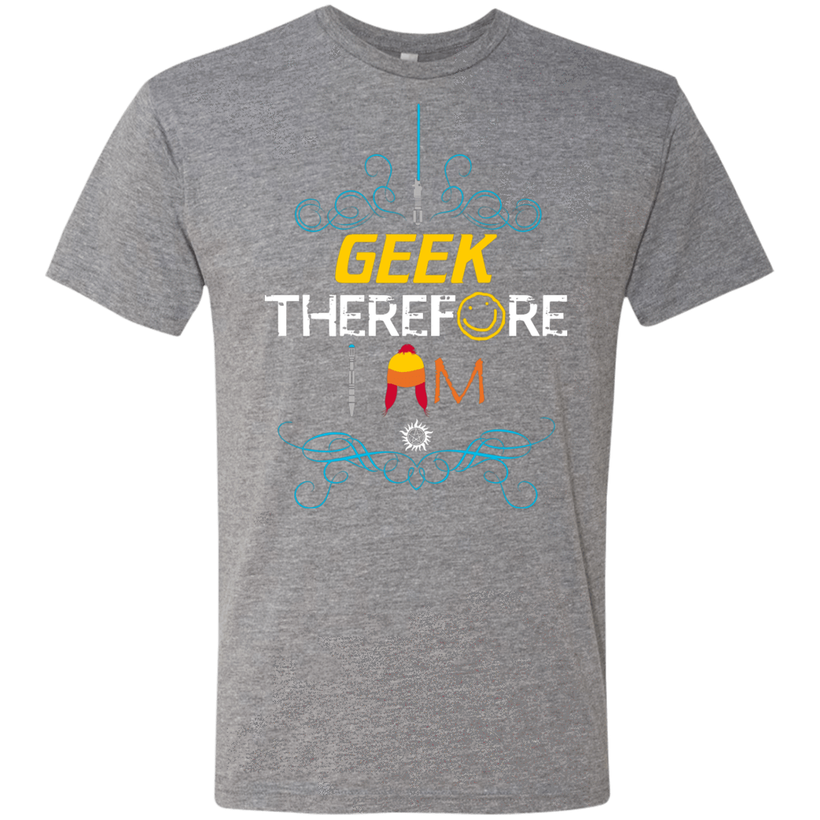 T-Shirts Premium Heather / Small I GEEK vol 2 Men's Triblend T-Shirt