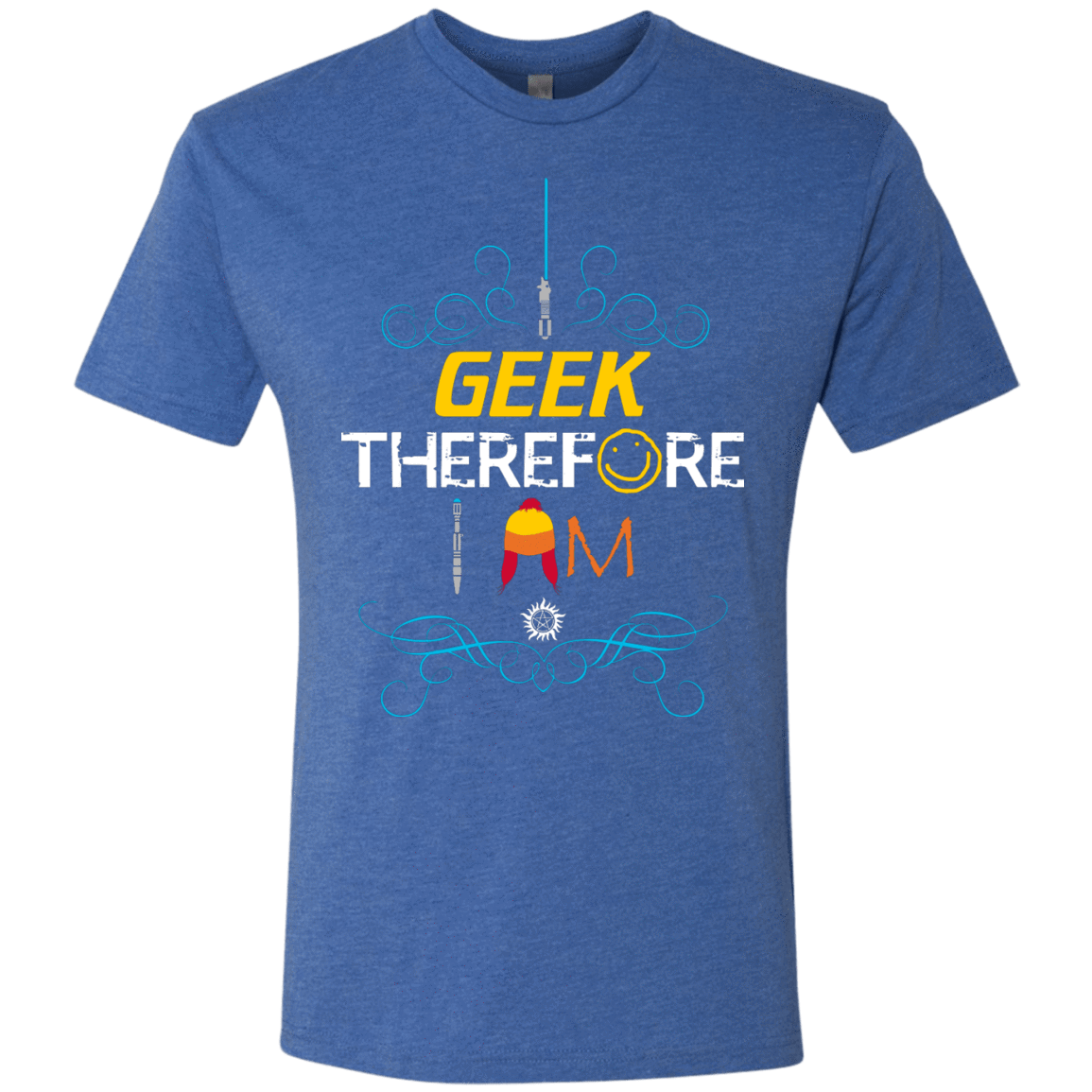 T-Shirts Vintage Royal / Small I GEEK vol 2 Men's Triblend T-Shirt