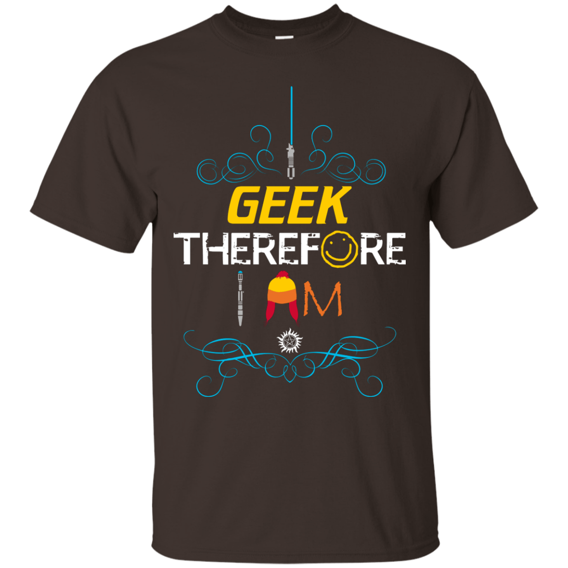 T-Shirts Dark Chocolate / Small I GEEK vol 2 T-Shirt