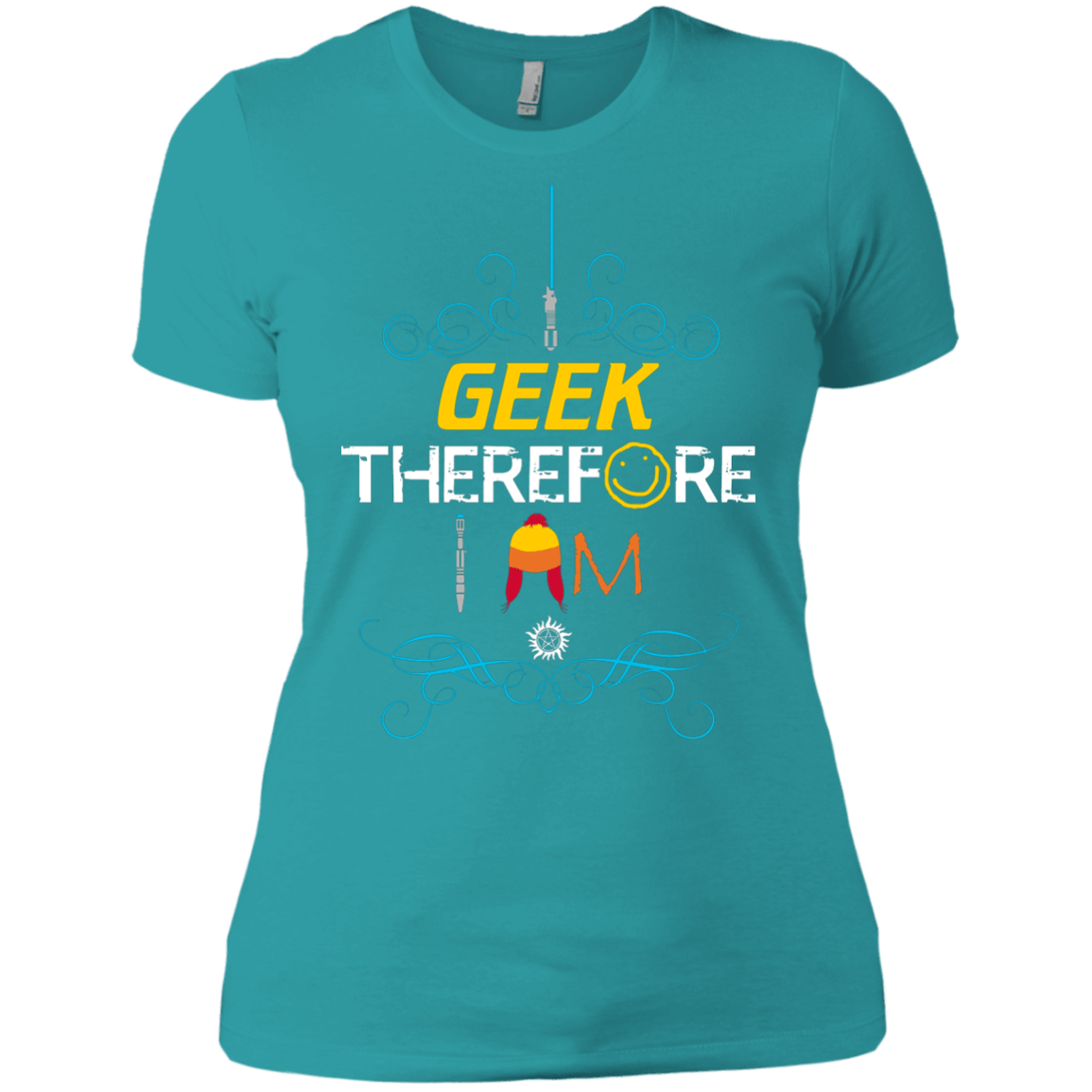 T-Shirts Tahiti Blue / X-Small I GEEK vol 2 Women's Premium T-Shirt