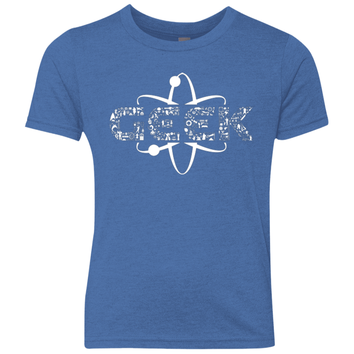 T-Shirts Vintage Royal / YXS I Geek Youth Triblend T-Shirt