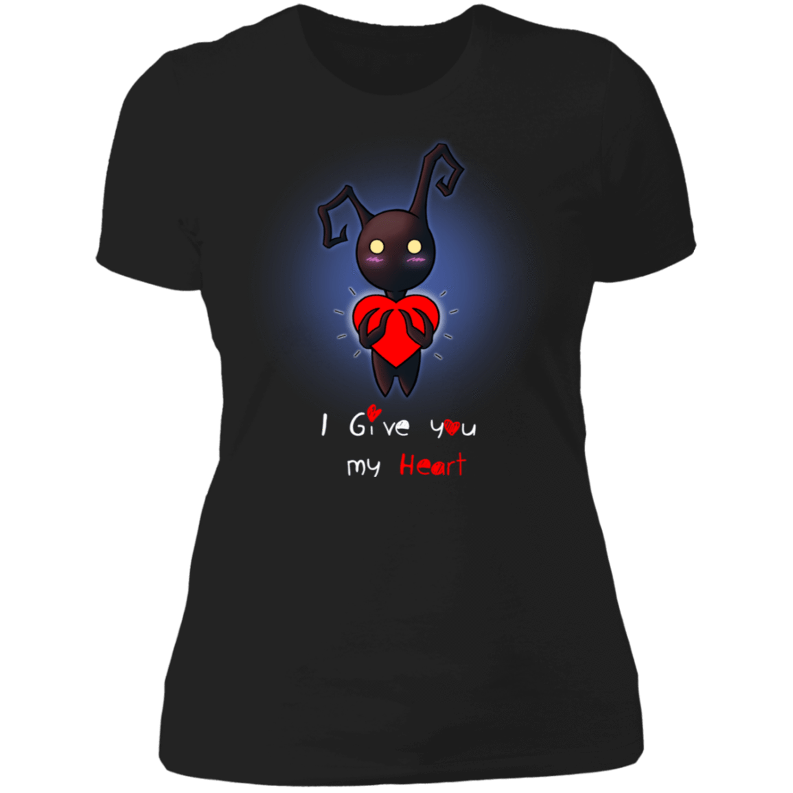 T-Shirts Black / X-Small I Give You My Heart Women's Premium T-Shirt