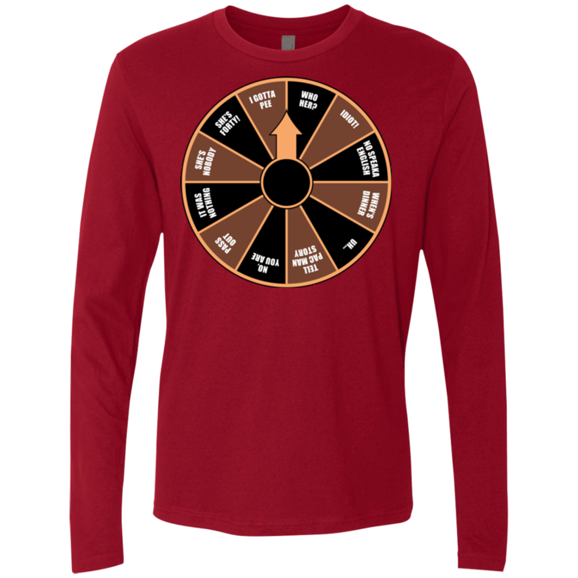 T-Shirts Cardinal / Small I Gotta Pee Men's Premium Long Sleeve