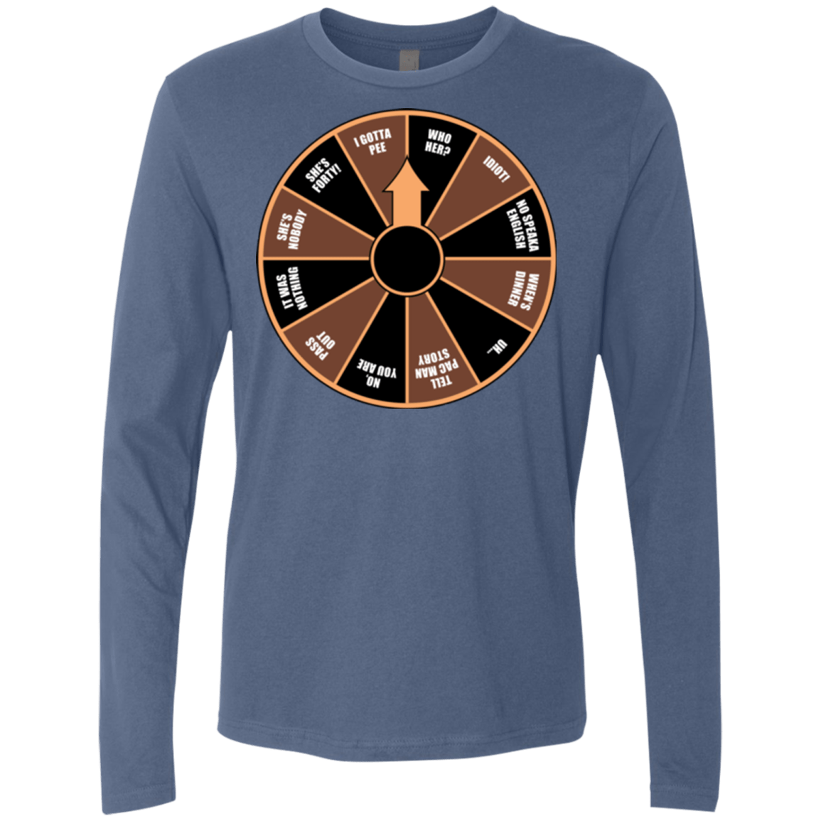 T-Shirts Indigo / Small I Gotta Pee Men's Premium Long Sleeve