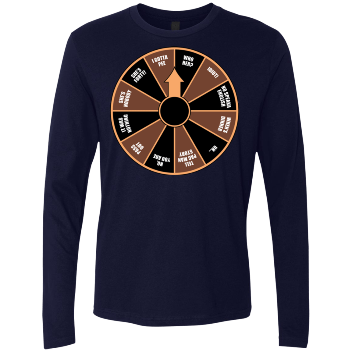 T-Shirts Midnight Navy / Small I Gotta Pee Men's Premium Long Sleeve