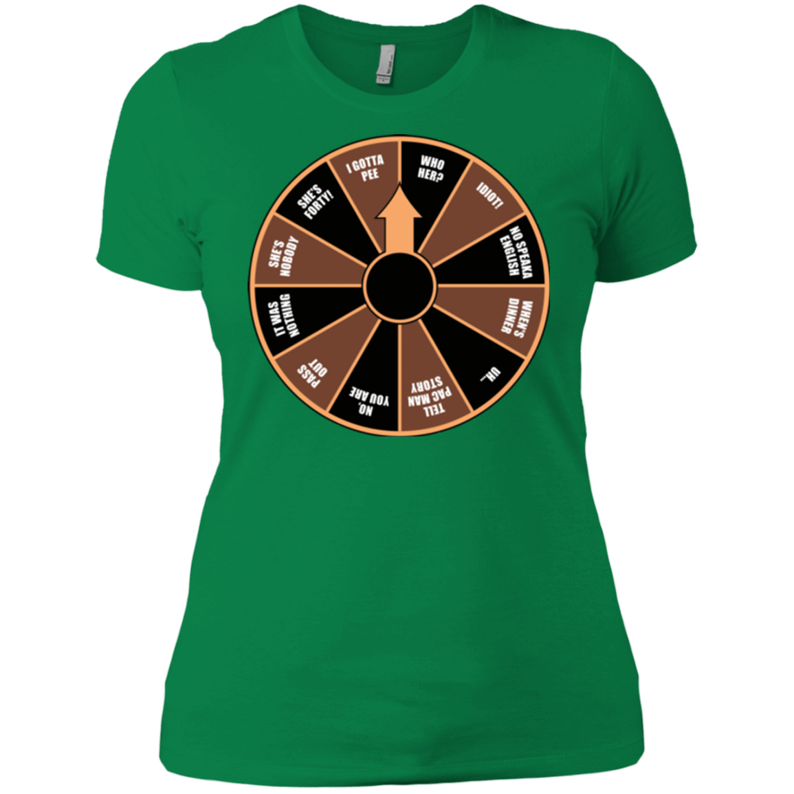 T-Shirts Kelly Green / X-Small I Gotta Pee Women's Premium T-Shirt