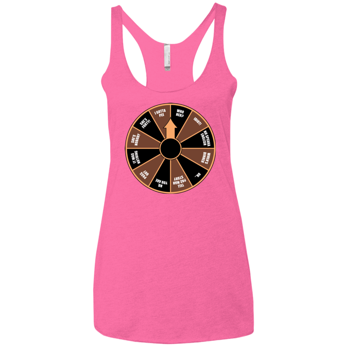 T-Shirts Vintage Pink / X-Small I Gotta Pee Women's Triblend Racerback Tank