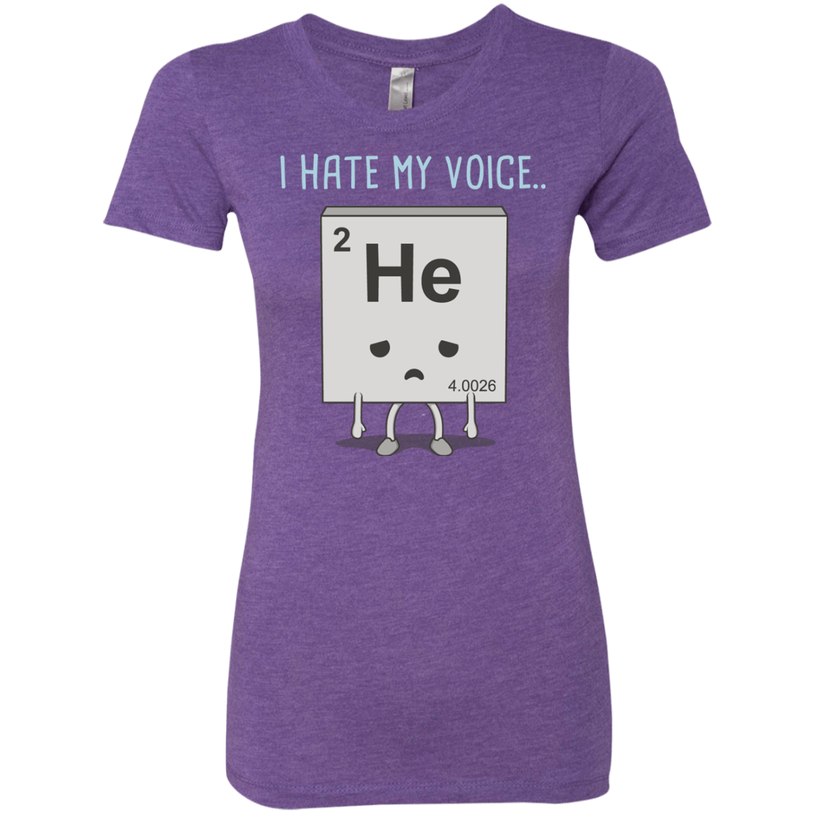 T-Shirts Purple Rush / S I Hate My Voice Women's Triblend T-Shirt