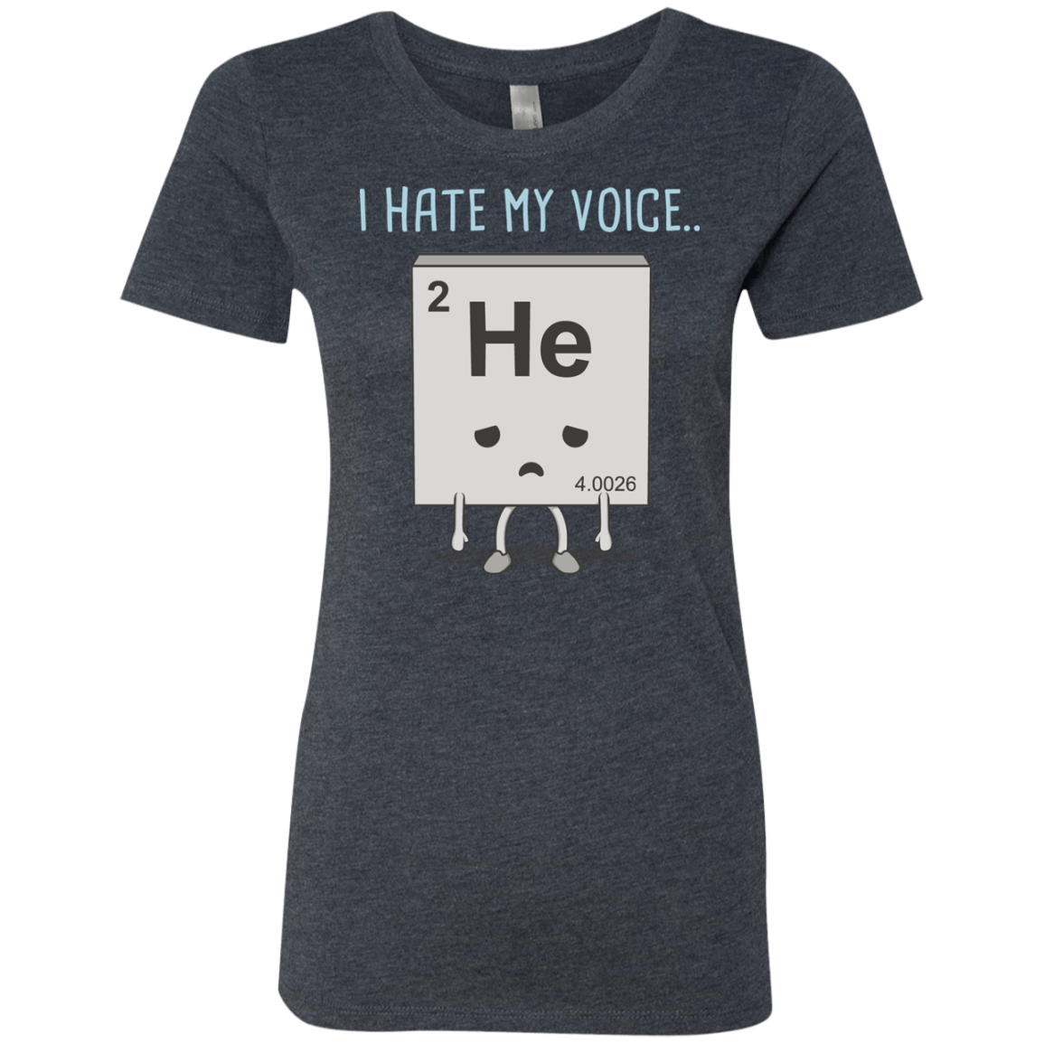 T-Shirts Vintage Navy / S I Hate My Voice Women's Triblend T-Shirt