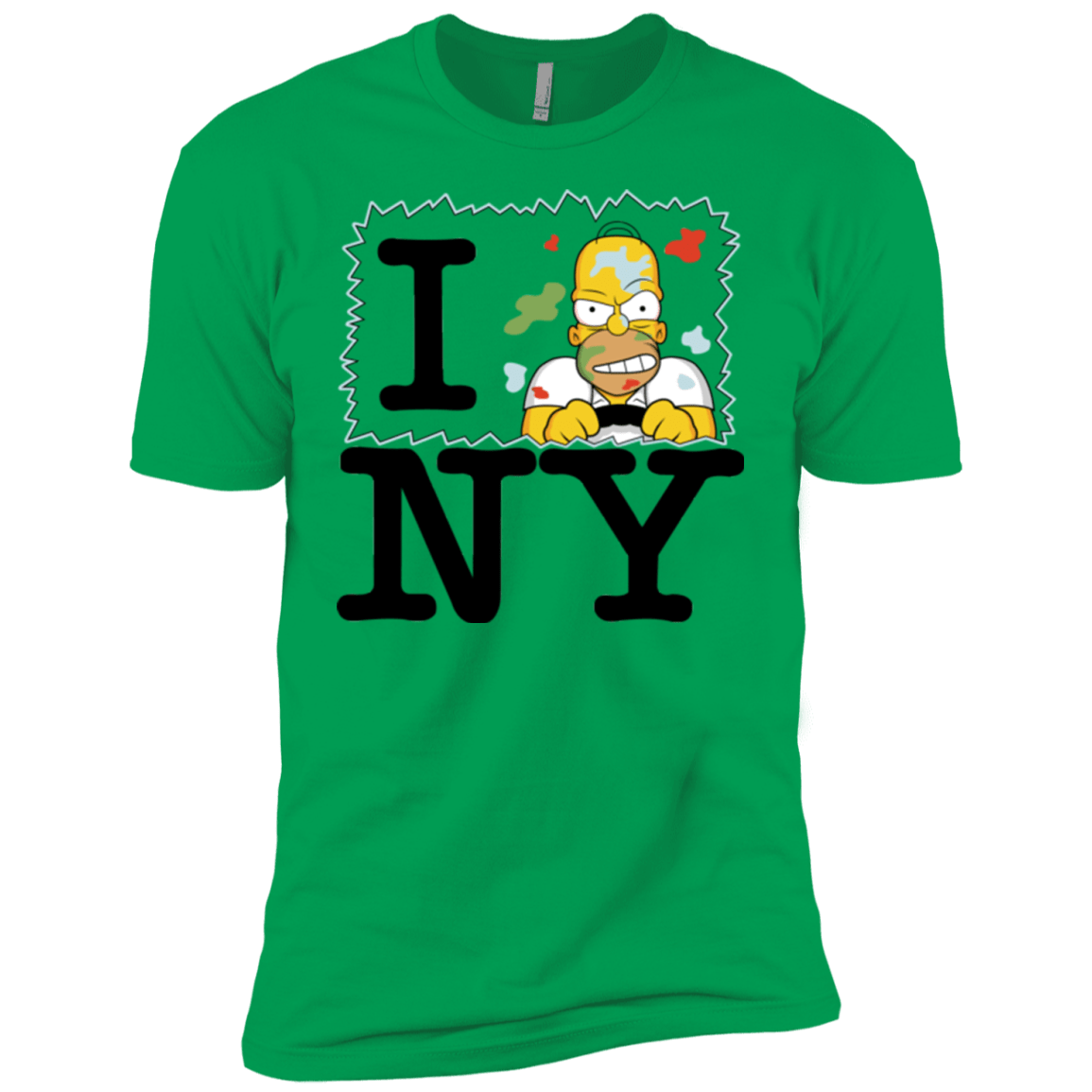 T-Shirts Kelly Green / YXS I Hate NY Boys Premium T-Shirt