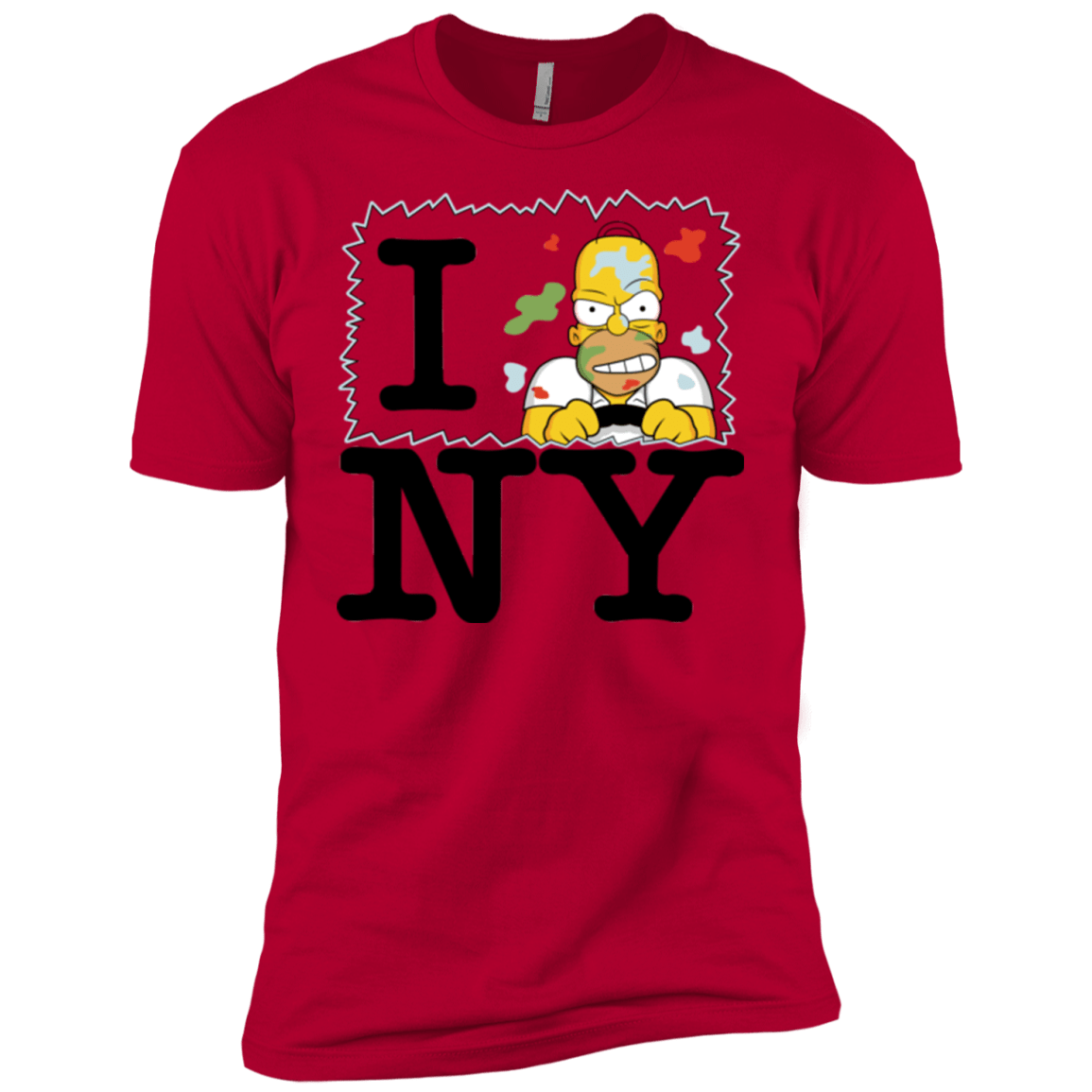 T-Shirts Red / YXS I Hate NY Boys Premium T-Shirt
