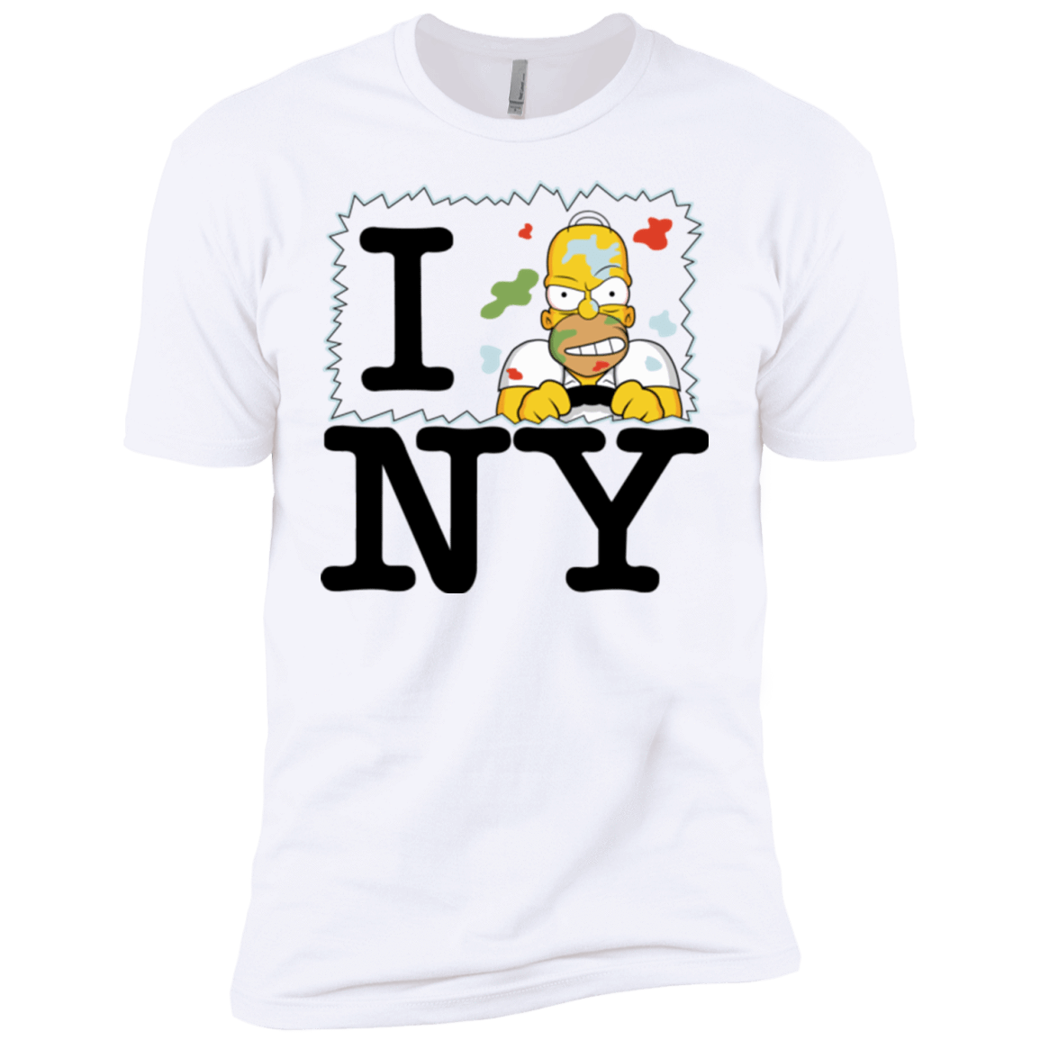 T-Shirts White / YXS I Hate NY Boys Premium T-Shirt