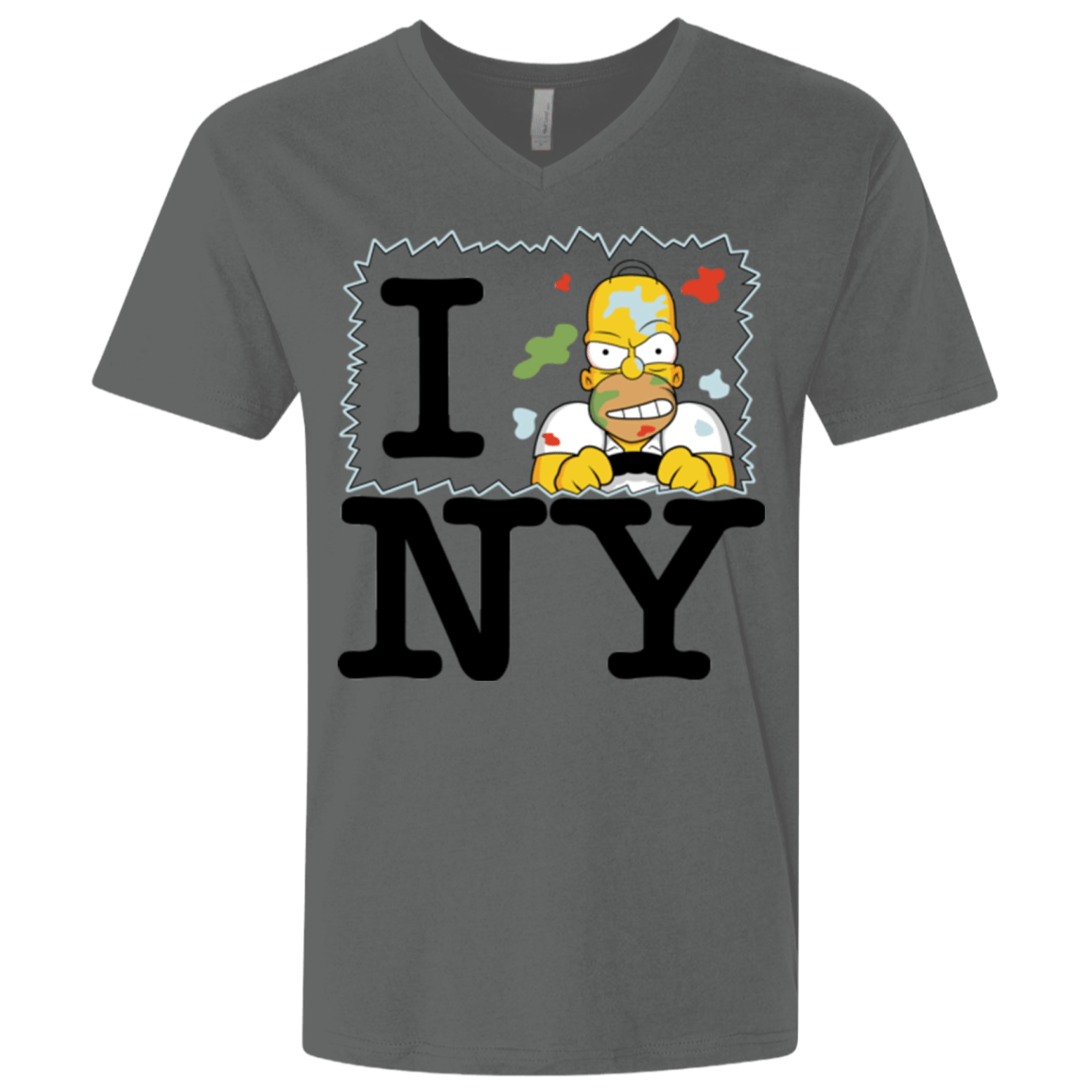 T-Shirts Heavy Metal / X-Small I Hate NY Men's Premium V-Neck