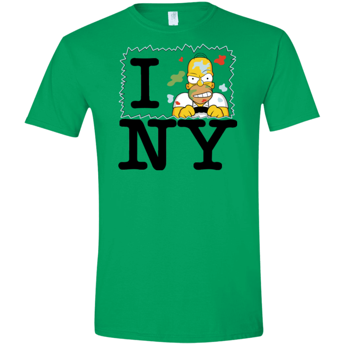 T-Shirts Irish Green / S I Hate NY Men's Semi-Fitted Softstyle