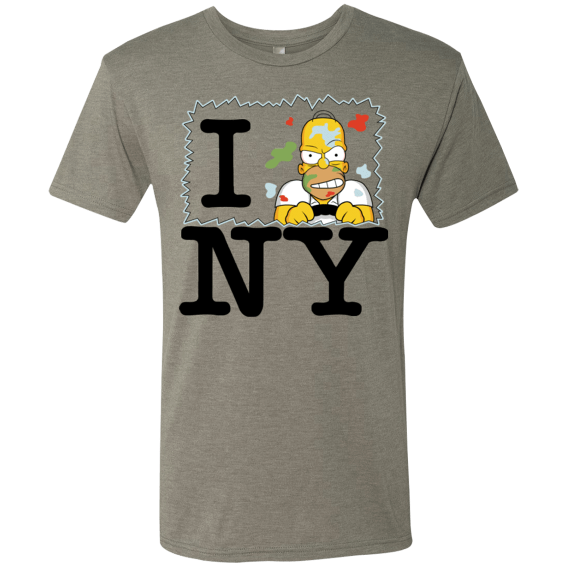 T-Shirts Venetian Grey / S I Hate NY Men's Triblend T-Shirt