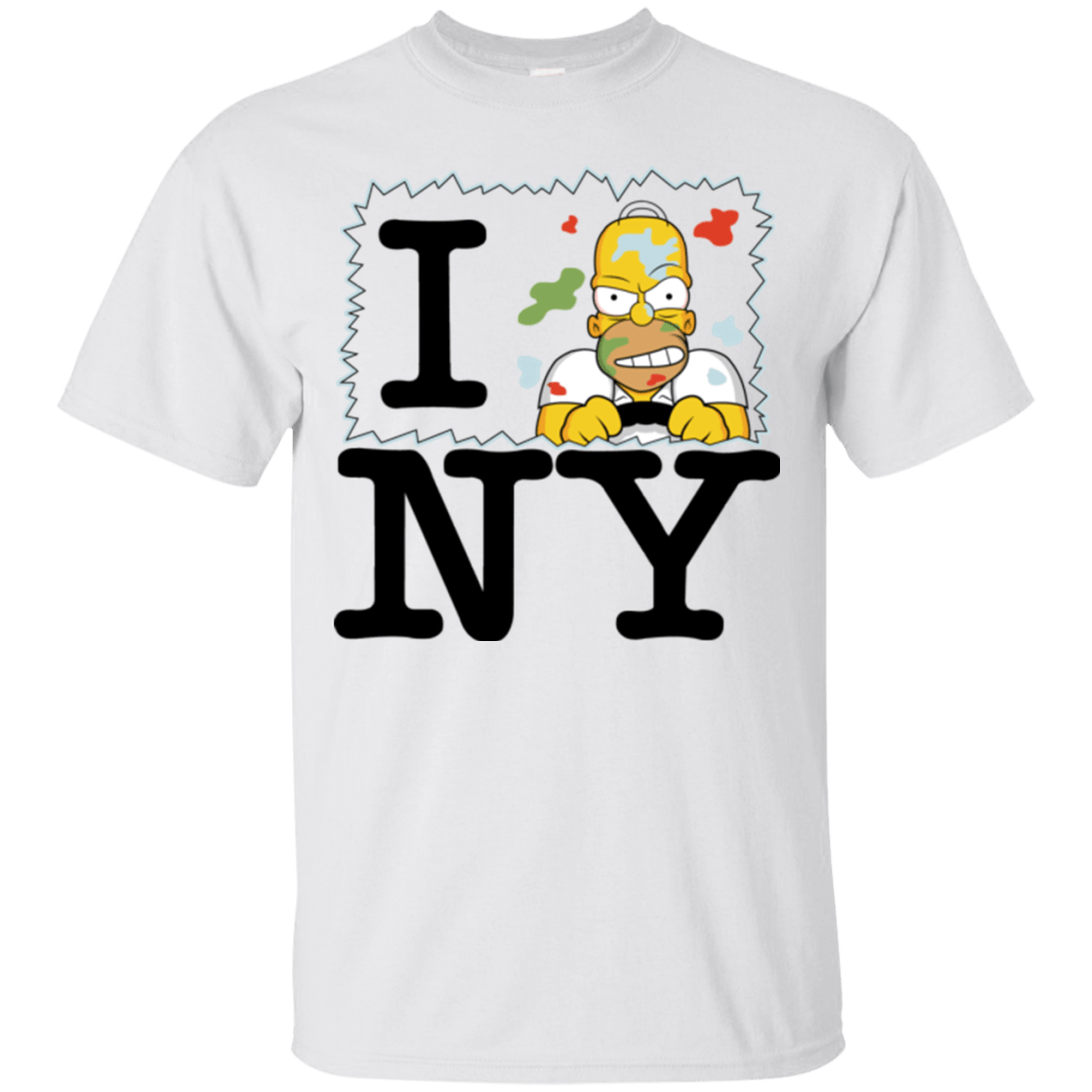 T-Shirts White / S I Hate NY T-Shirt