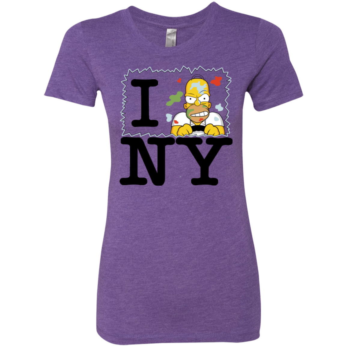 T-Shirts Purple Rush / S I Hate NY Women's Triblend T-Shirt