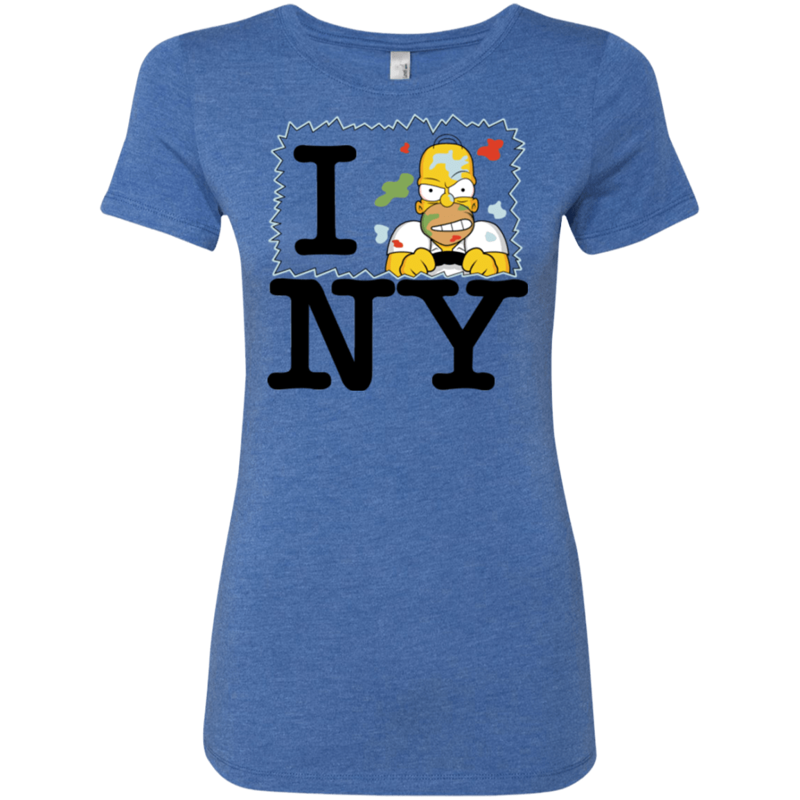 T-Shirts Vintage Royal / S I Hate NY Women's Triblend T-Shirt