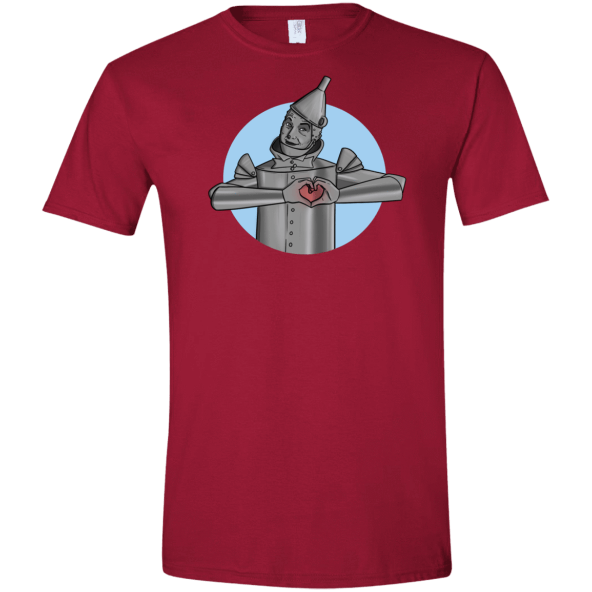 T-Shirts Cardinal Red / S I Have a Heart Men's Semi-Fitted Softstyle