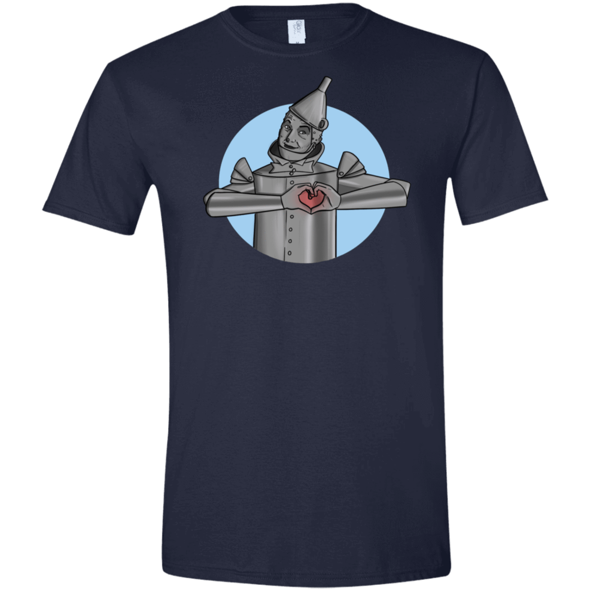 T-Shirts Navy / X-Small I Have a Heart Men's Semi-Fitted Softstyle