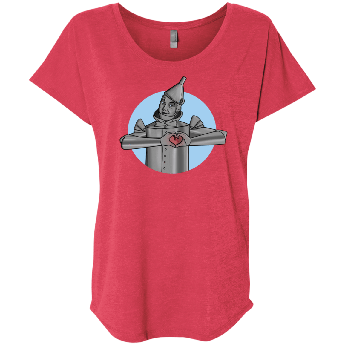 T-Shirts Vintage Red / X-Small I Have a Heart Triblend Dolman Sleeve