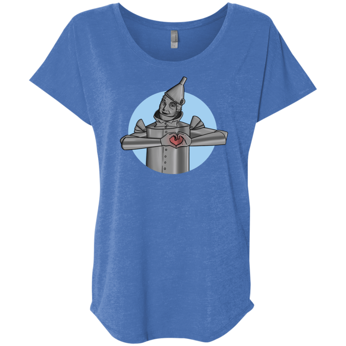 T-Shirts Vintage Royal / X-Small I Have a Heart Triblend Dolman Sleeve