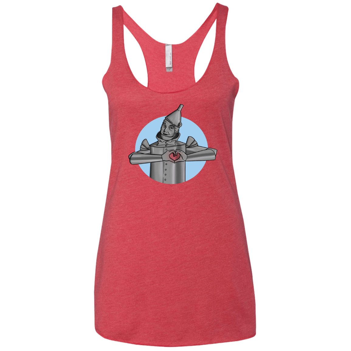 T-Shirts Vintage Red / X-Small I Have a Heart Women's Triblend Racerback Tank