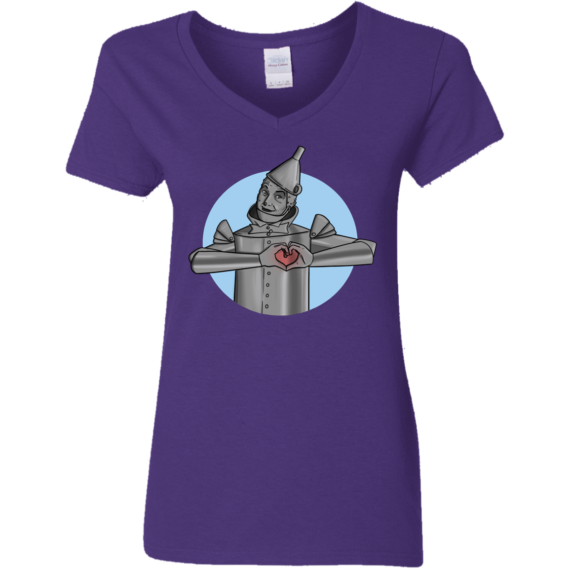 T-Shirts Purple / S I Have a Heart Women's V-Neck T-Shirt
