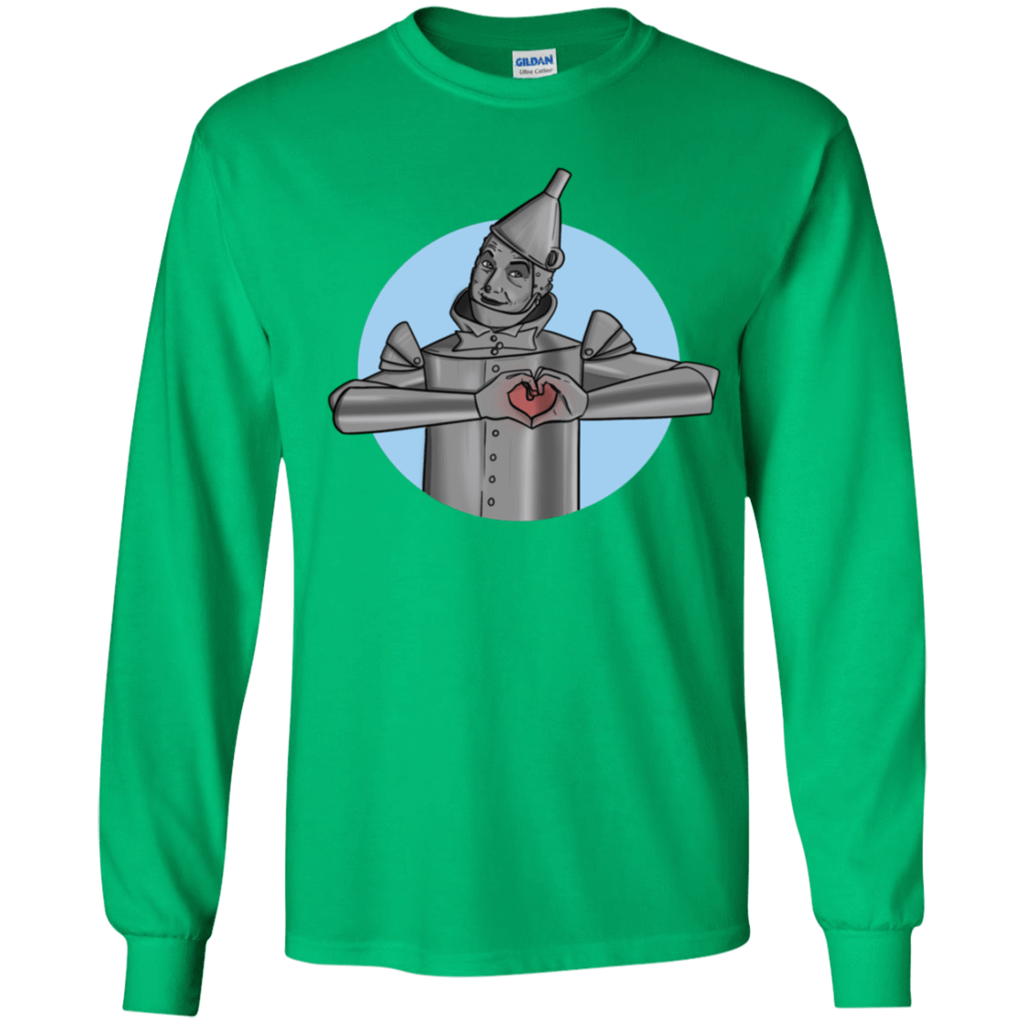 T-Shirts Irish Green / YS I Have a Heart Youth Long Sleeve T-Shirt