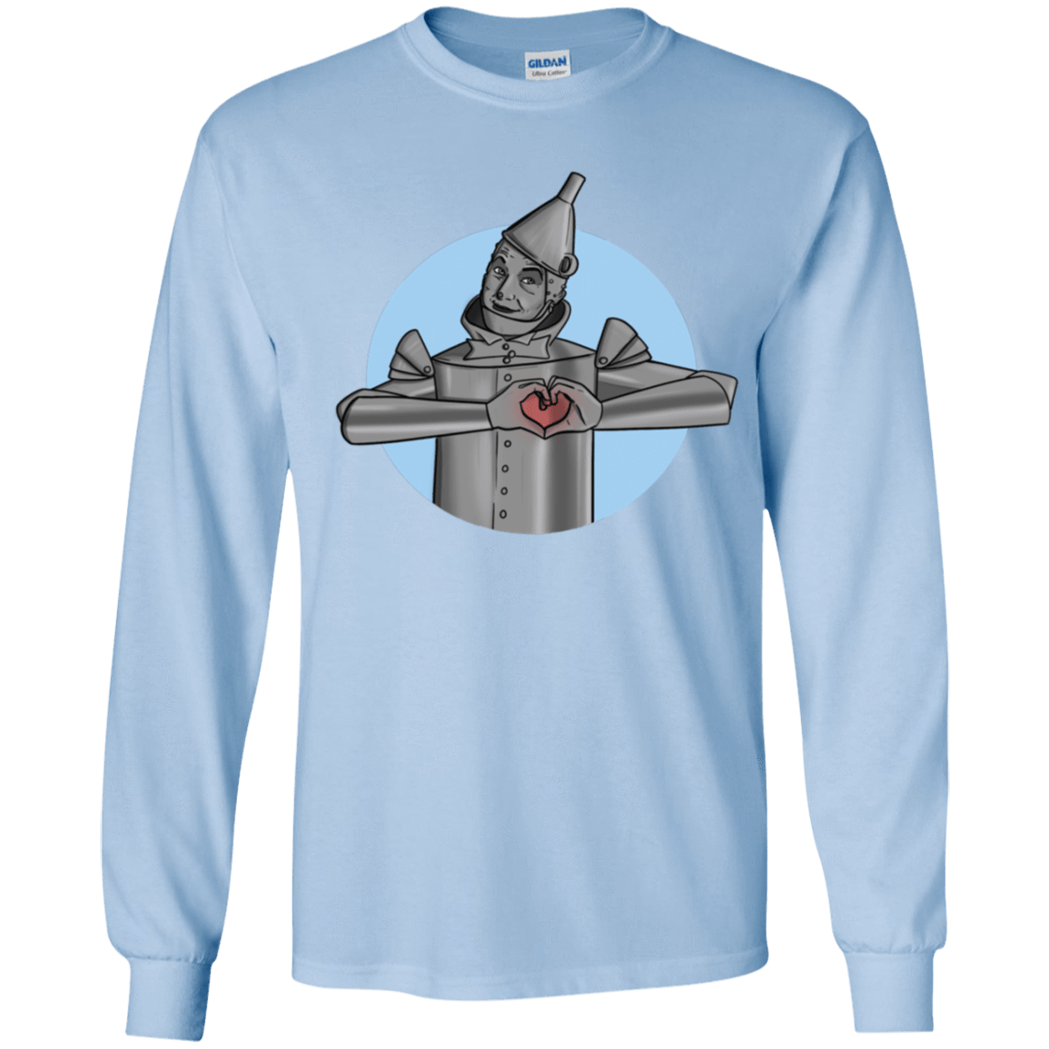 T-Shirts Light Blue / YS I Have a Heart Youth Long Sleeve T-Shirt