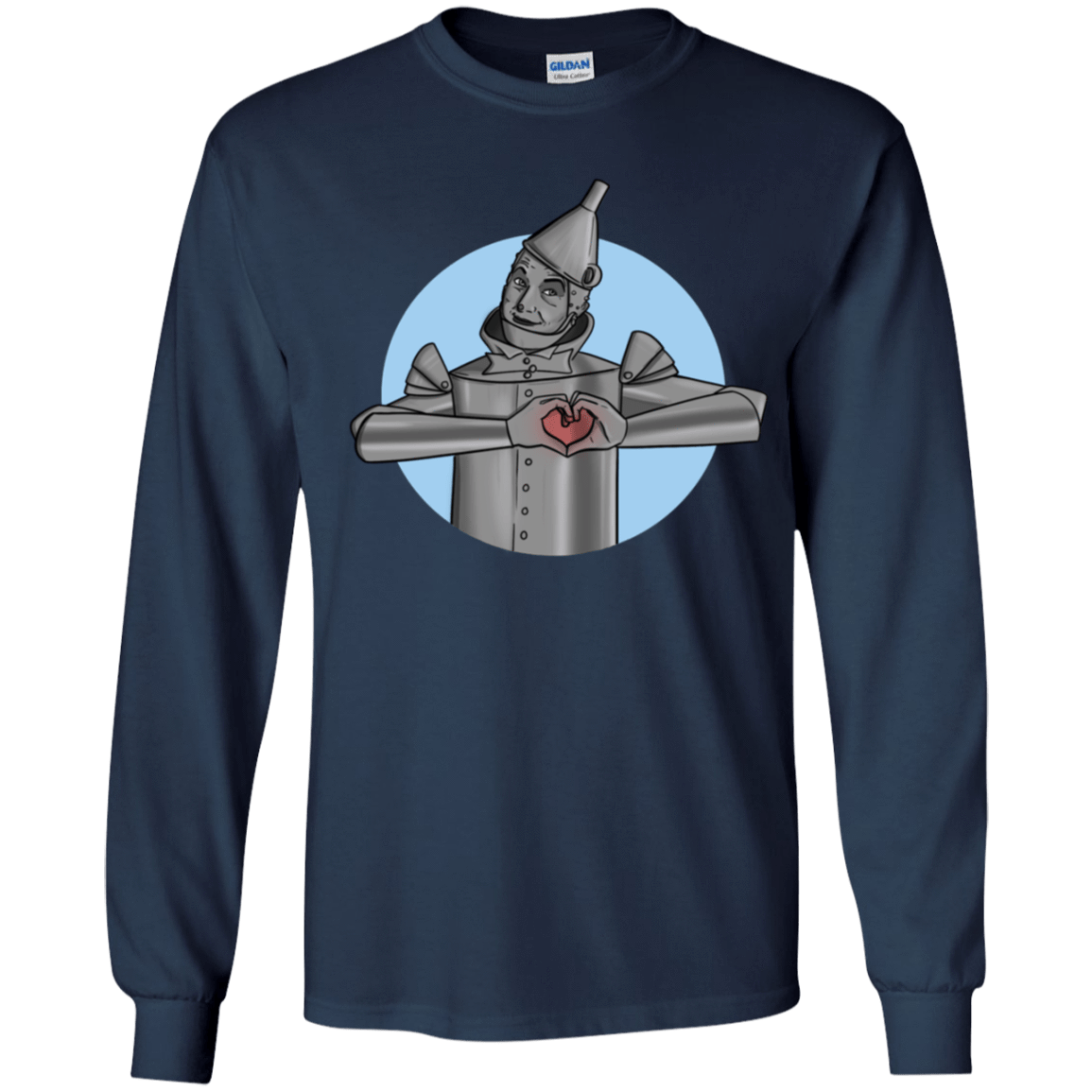 T-Shirts Navy / YS I Have a Heart Youth Long Sleeve T-Shirt