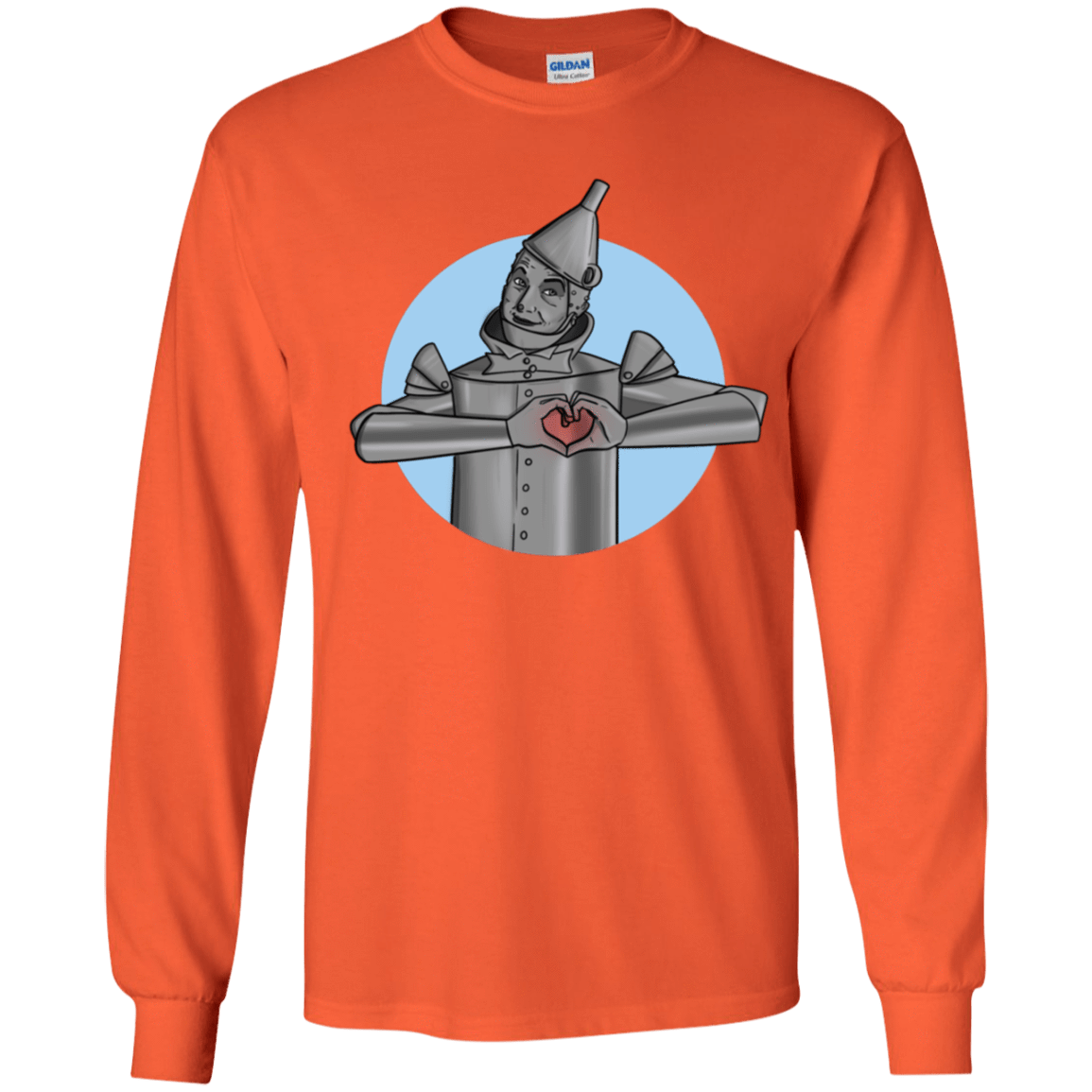 T-Shirts Orange / YS I Have a Heart Youth Long Sleeve T-Shirt