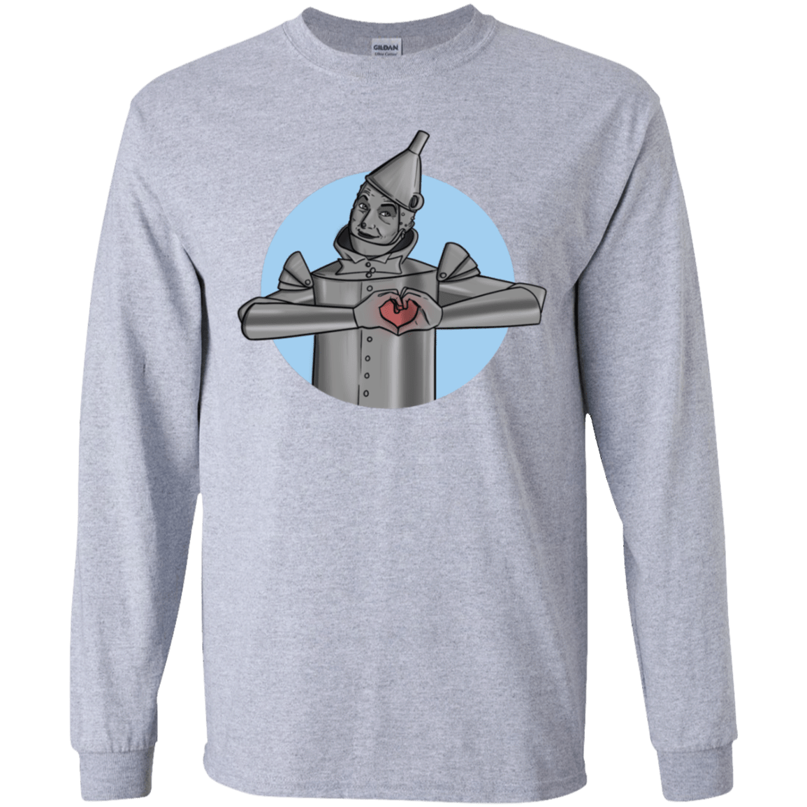 T-Shirts Sport Grey / YS I Have a Heart Youth Long Sleeve T-Shirt