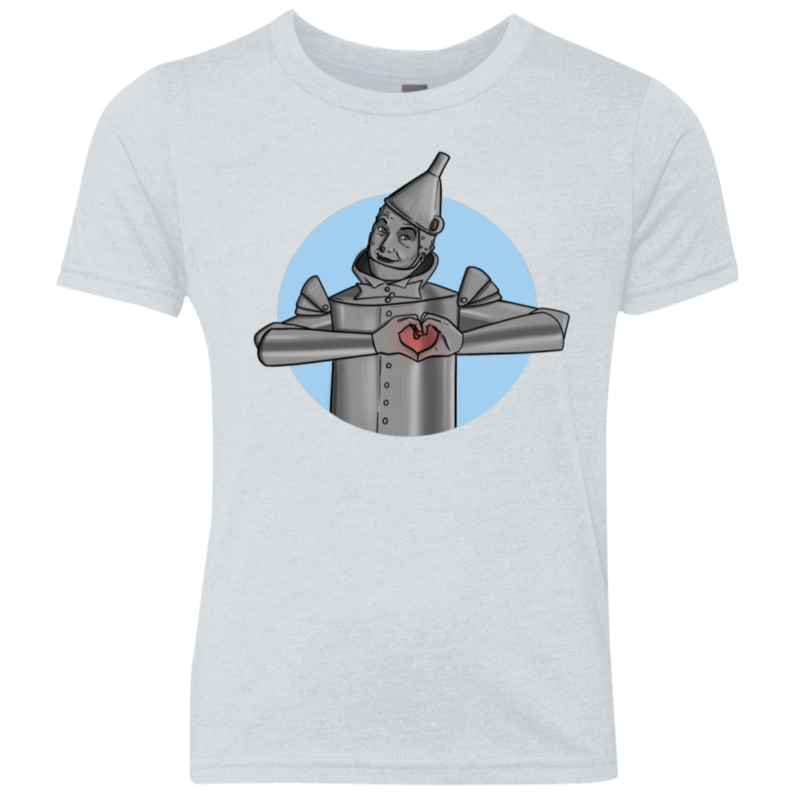 T-Shirts Heather White / YXS I Have a Heart Youth Triblend T-Shirt